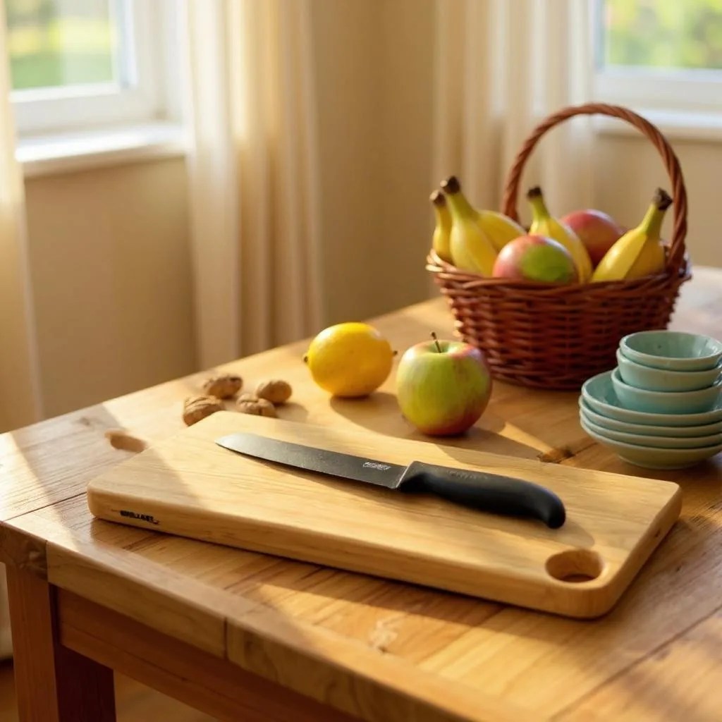 Tabla para cortar rectangular