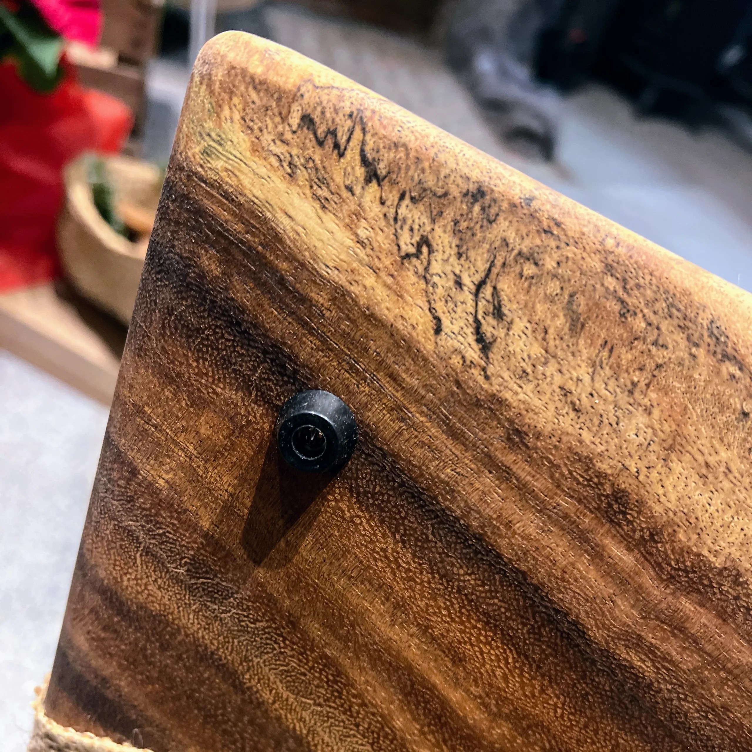 tabla de cocina en madera tropical maciza