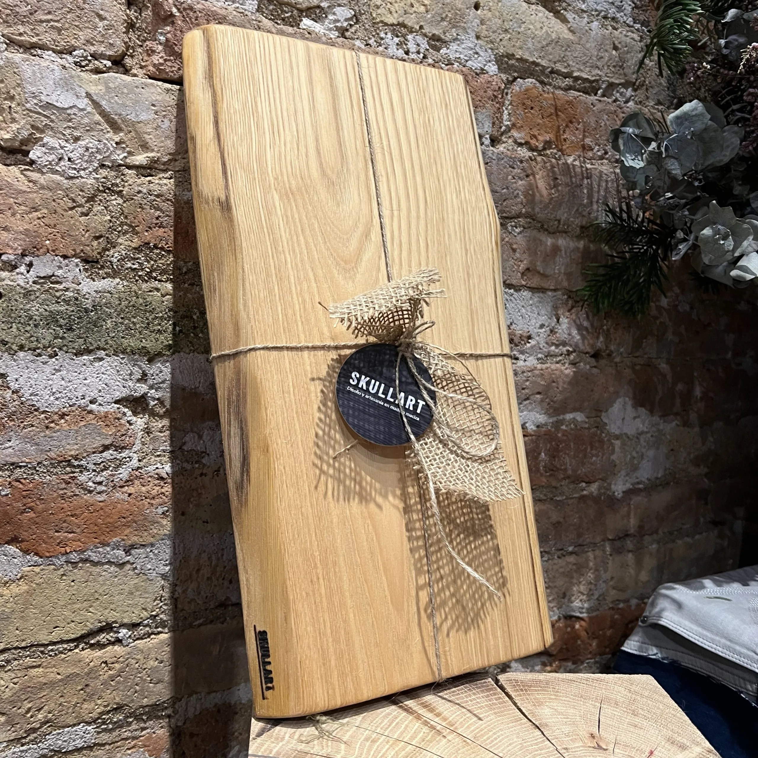 Set regalo cocina: tabla de madera