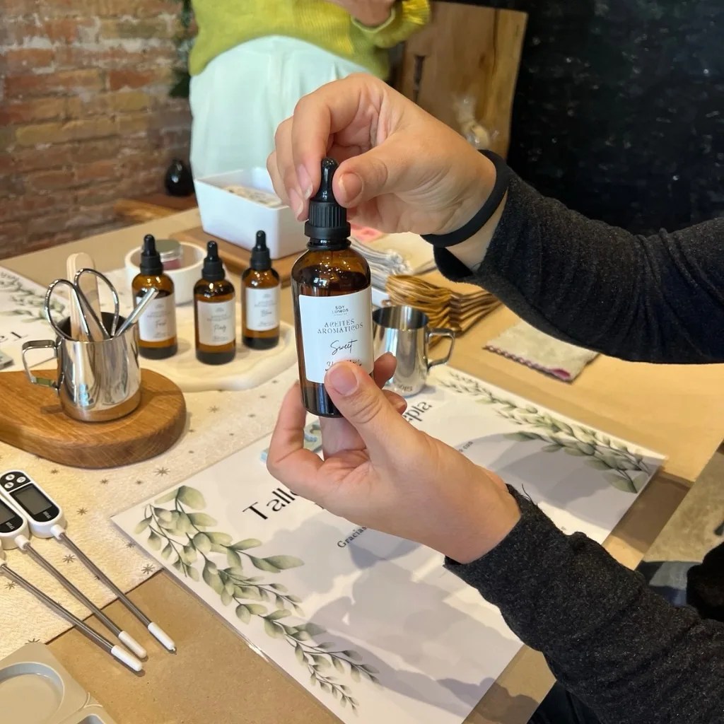 Taller aromaterapia – Crea tu ambientador natural con cera de soja