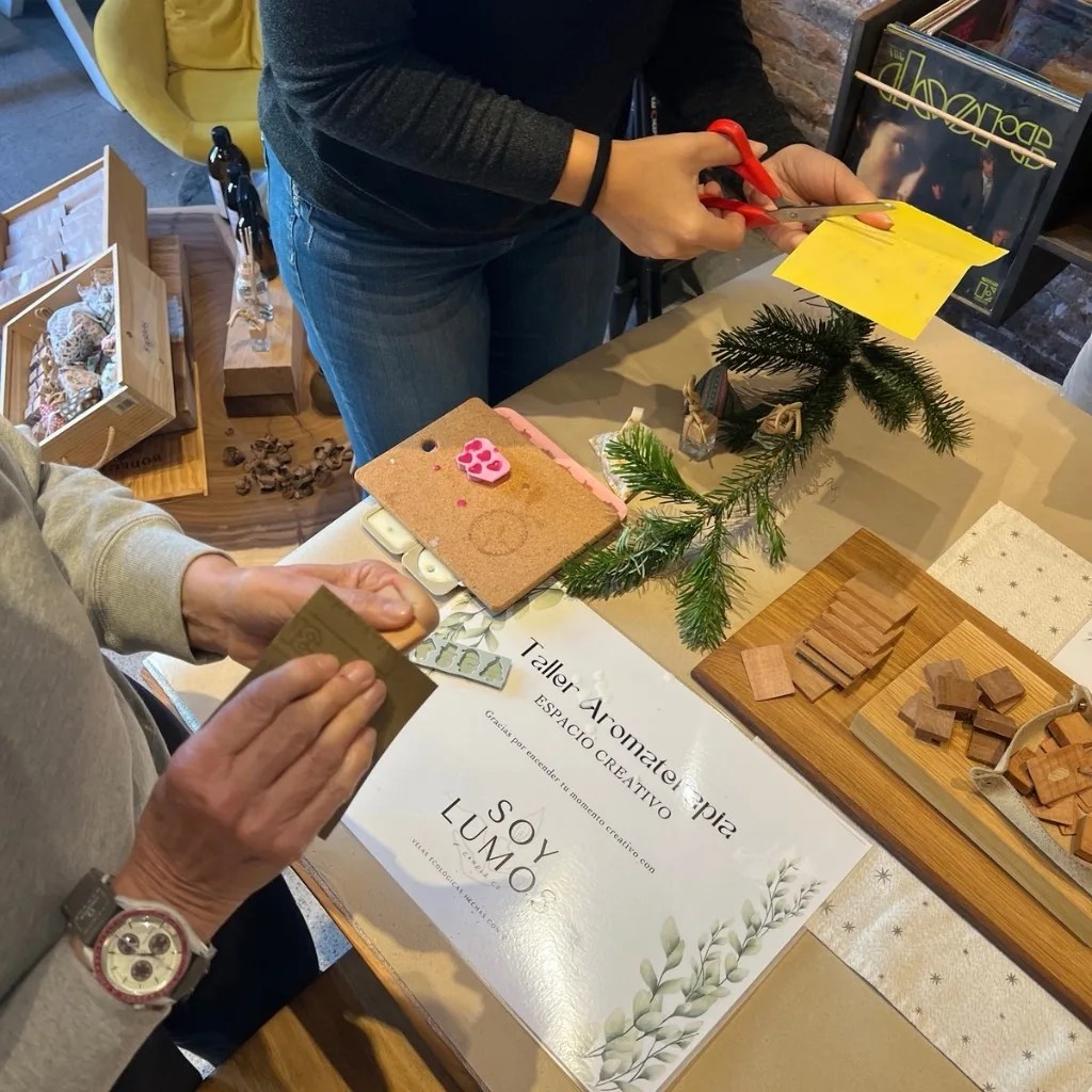 Vale regalo taller aromaterapia