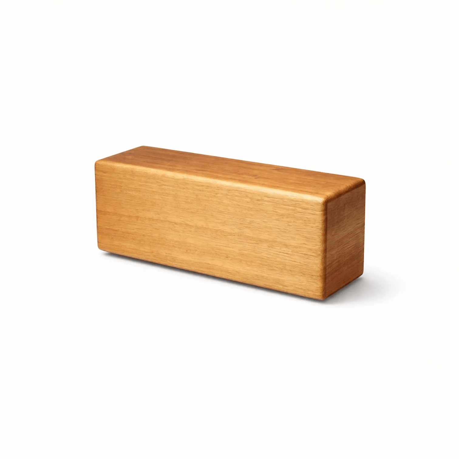 Ladrillo de yoga de madera maciza (iroko)