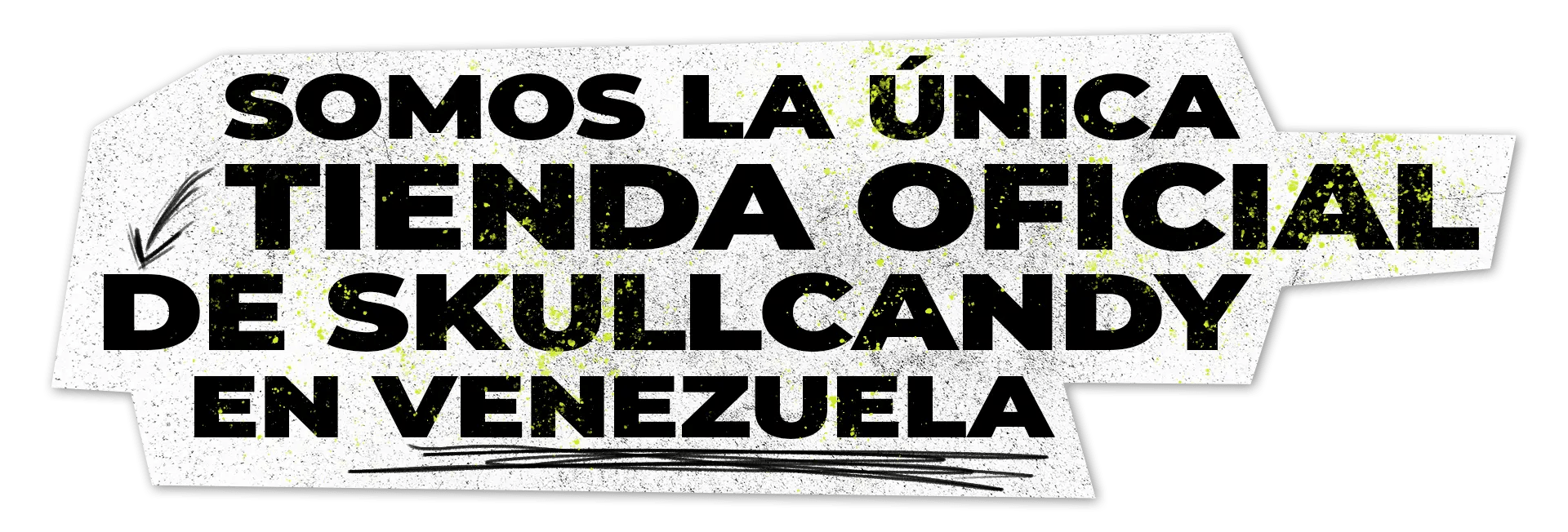 Somos la única tienda oficial de Skullcandy en Venezuela