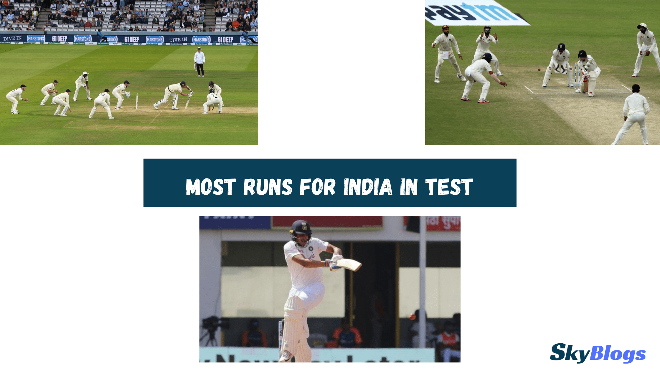 Most Runs For India In Test