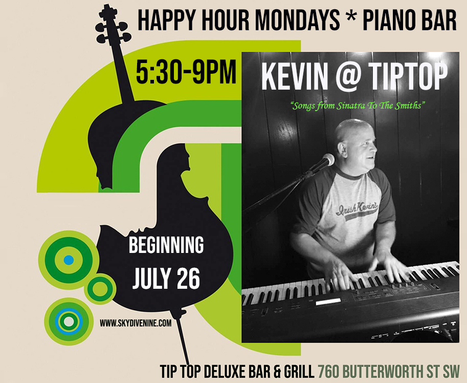 Piano Bar at Tip Top Bar & Grill Kevin Cavanaugh