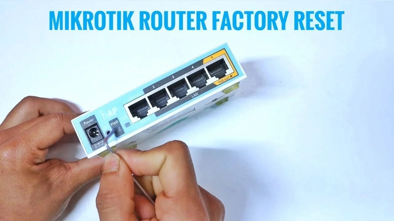 How to Reset a MikroTik Router