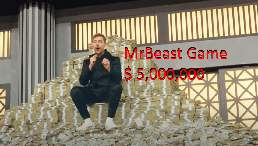 MrBeast Games competition with $5 million prize