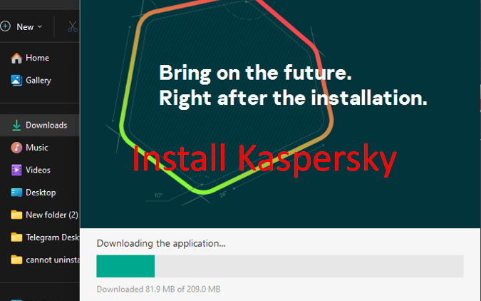 How to install Kaspersky Internet Security