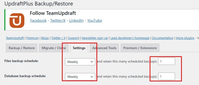 How to Back Up Your Website Database Using UpdraftPlus