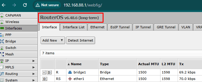 How to Check the RouterOS Version on a MikroTik Router
