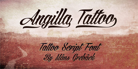 40 Impressive Tattoo Font Free Download