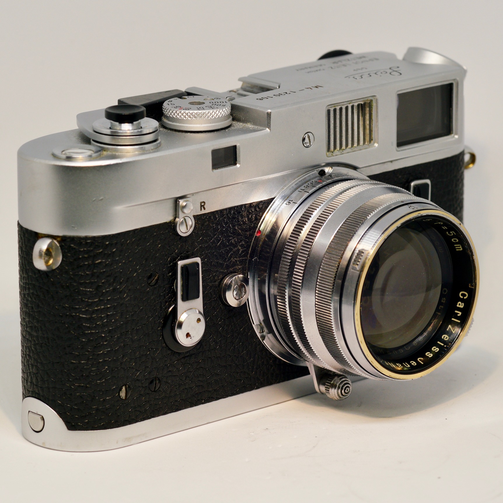 Carl Zeiss Jena 5cm f/1.5 Sonnar LTM/M All Solid Brass – Nickel