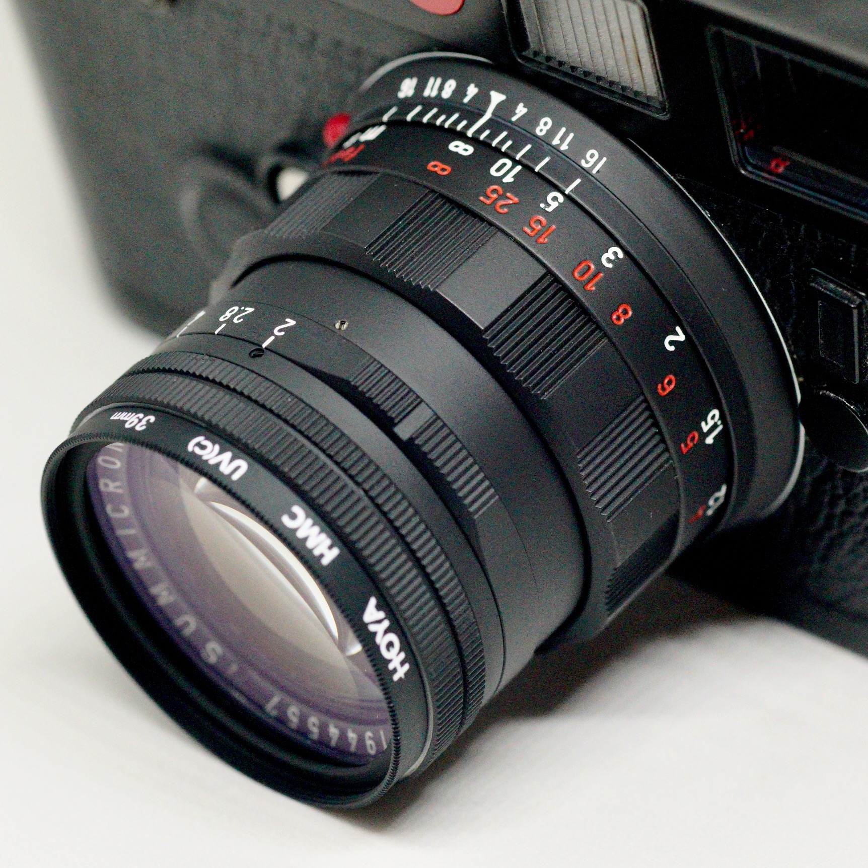 Black Chrome – Leica 50mm f/2 Summicron Rigid V2 – Late model