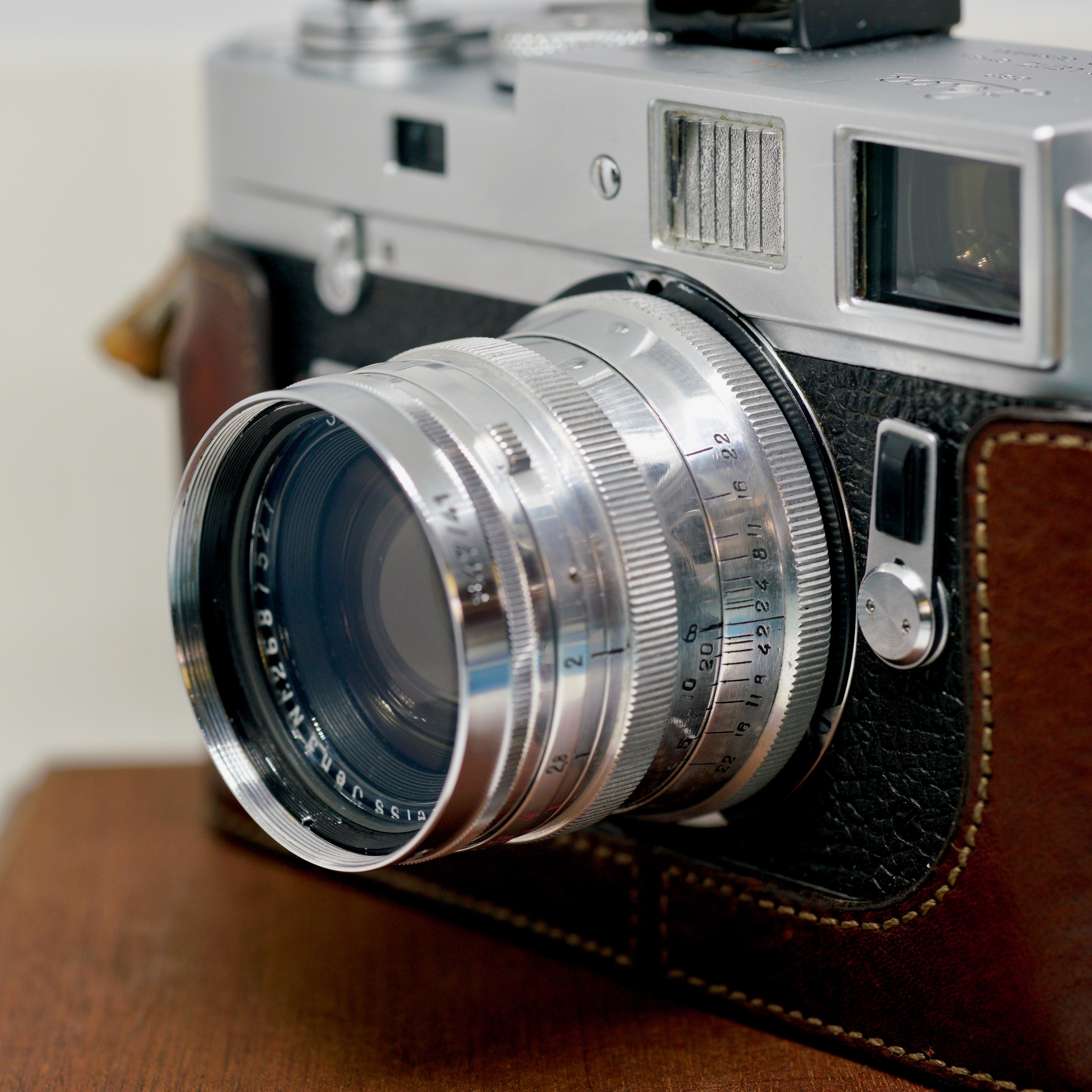 Carl Zeiss Jena 5cm f/2 Sonnar for LTM – Post War-East German – SN