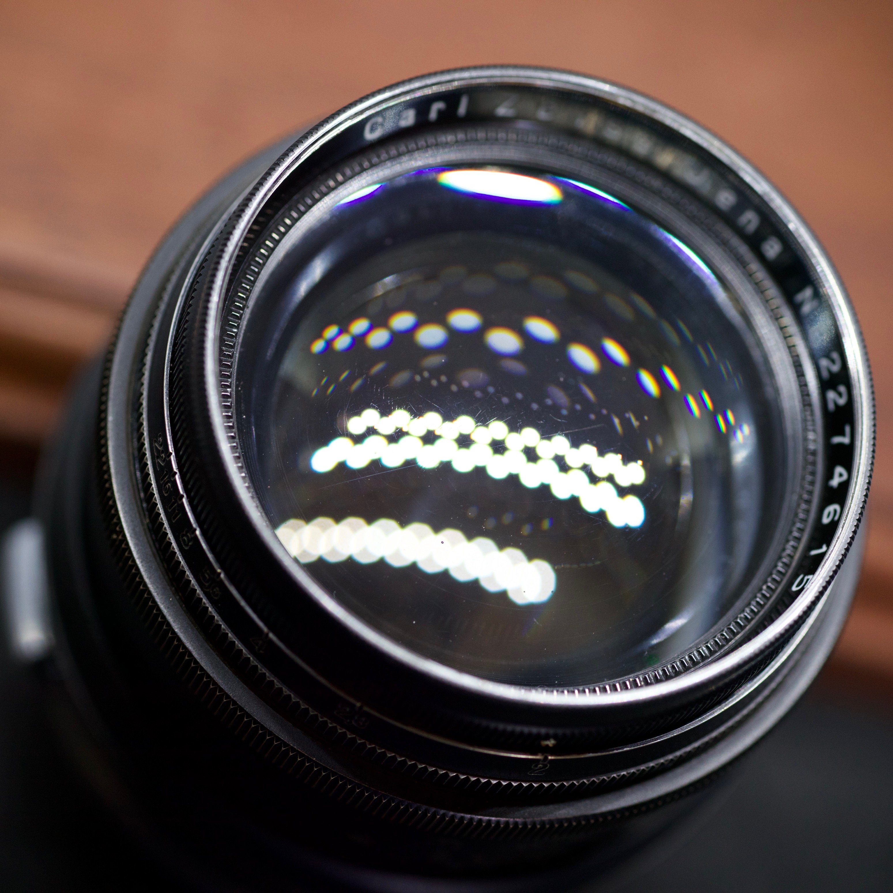 Carl Zeiss Jena 8.5cm f/2 Sonnar – Pre-War, Uncoated, 1938