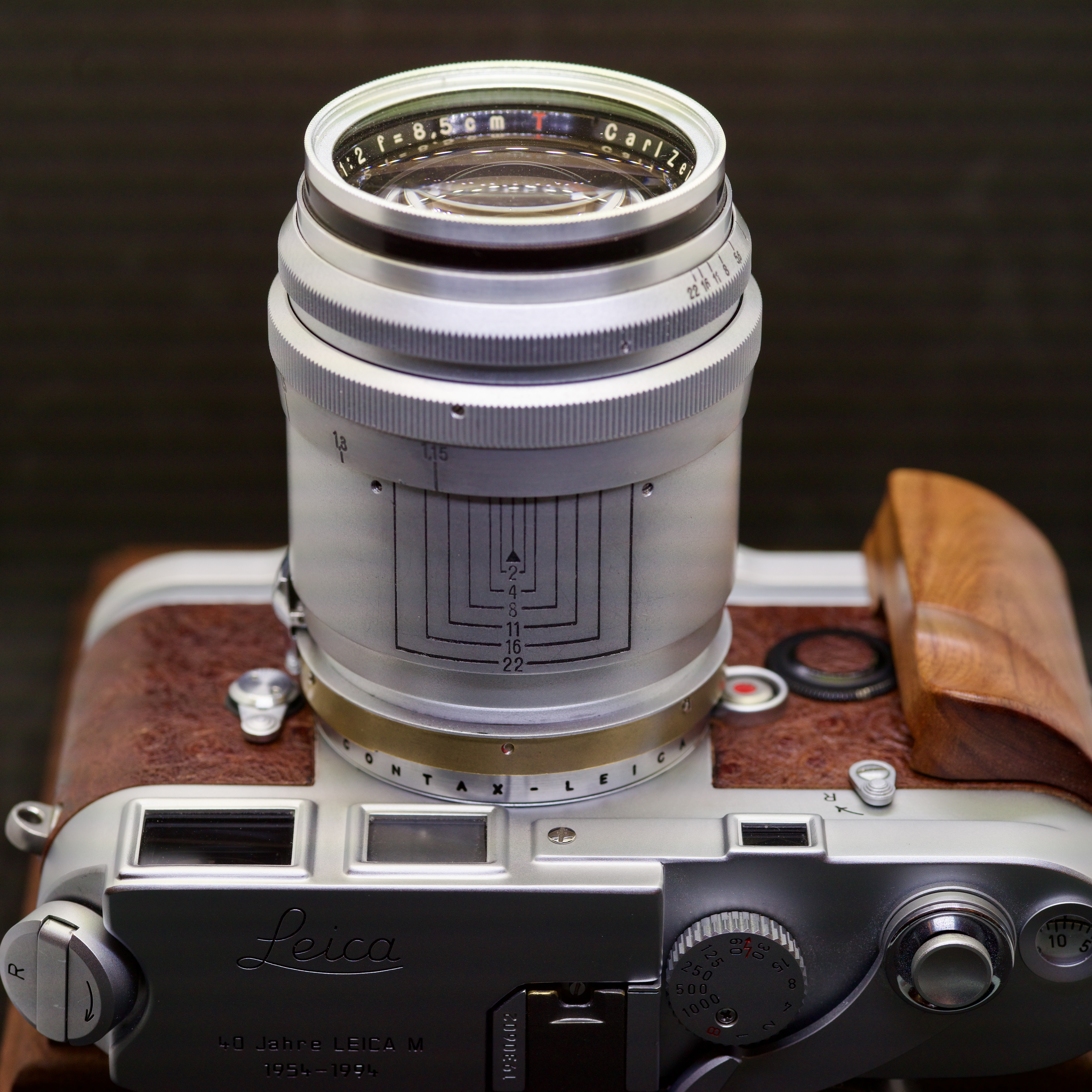 Carl Zeiss Jena 85mm f2 Sonnar – Leica RF adapted – Skyllaney Opto