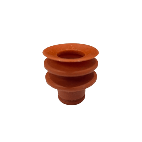 Silicone Vacuum Suction Cup | Three Layer | Paper Cup Sucker | Top Outer Dia 30 mm | Bottom Outer Dia 18 mm | Height 30 mm | Nozzle Dia 8 mm | Imported