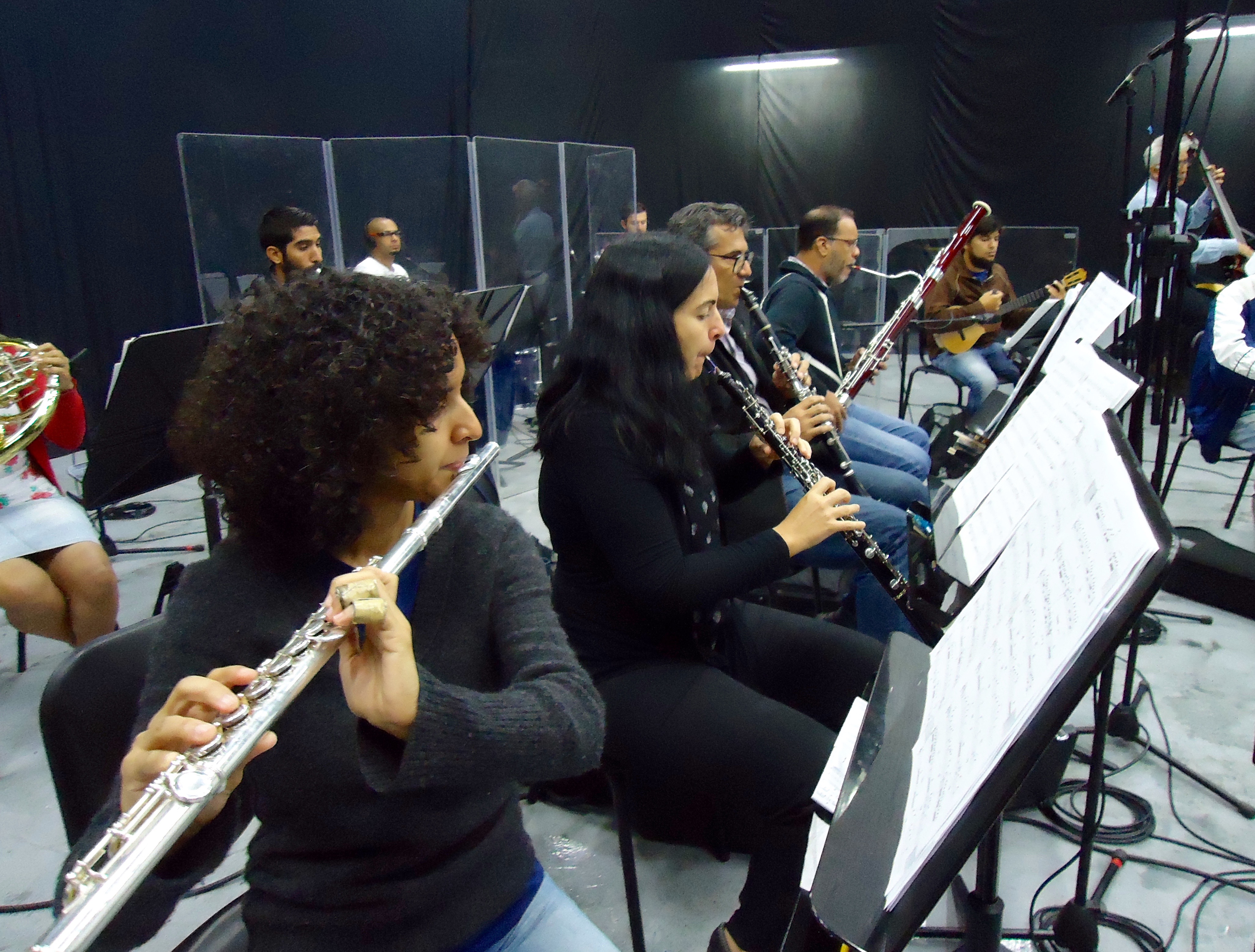 Maria Gabriela, Laura, Alejandro y José Gregorio