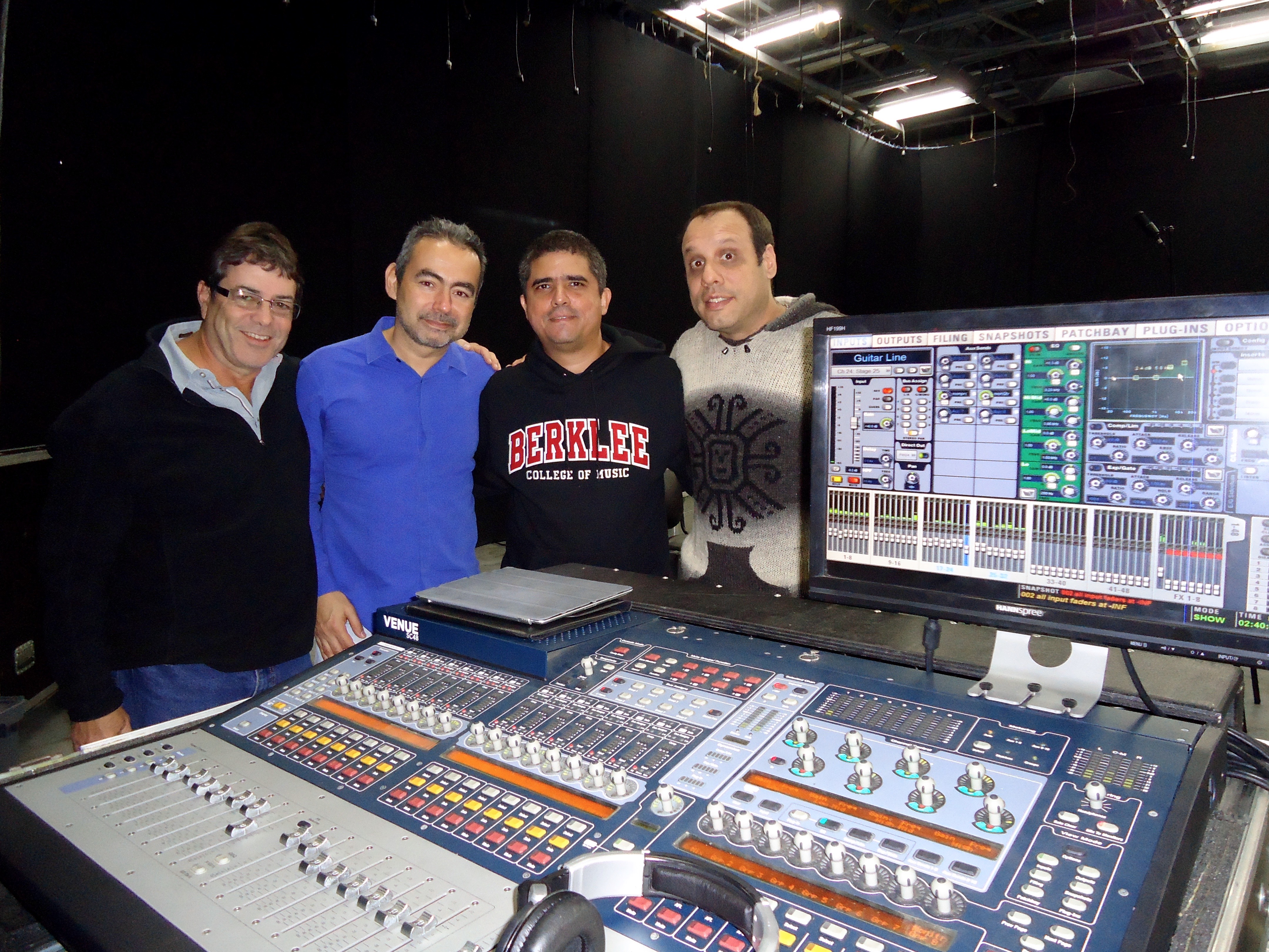 Luis Rafael, César Iván, Justo y Alonso