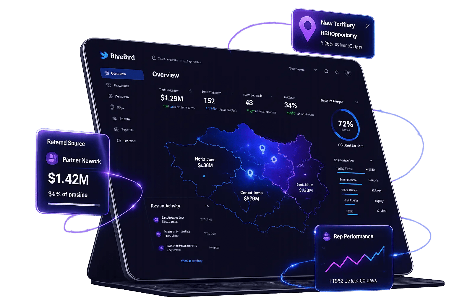 BlueBird AI CRM live demo