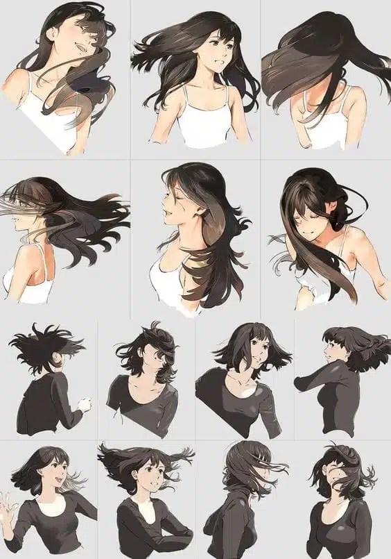 Still looking for a fresh style? 30 How To Draw Hair Sky Rye Design