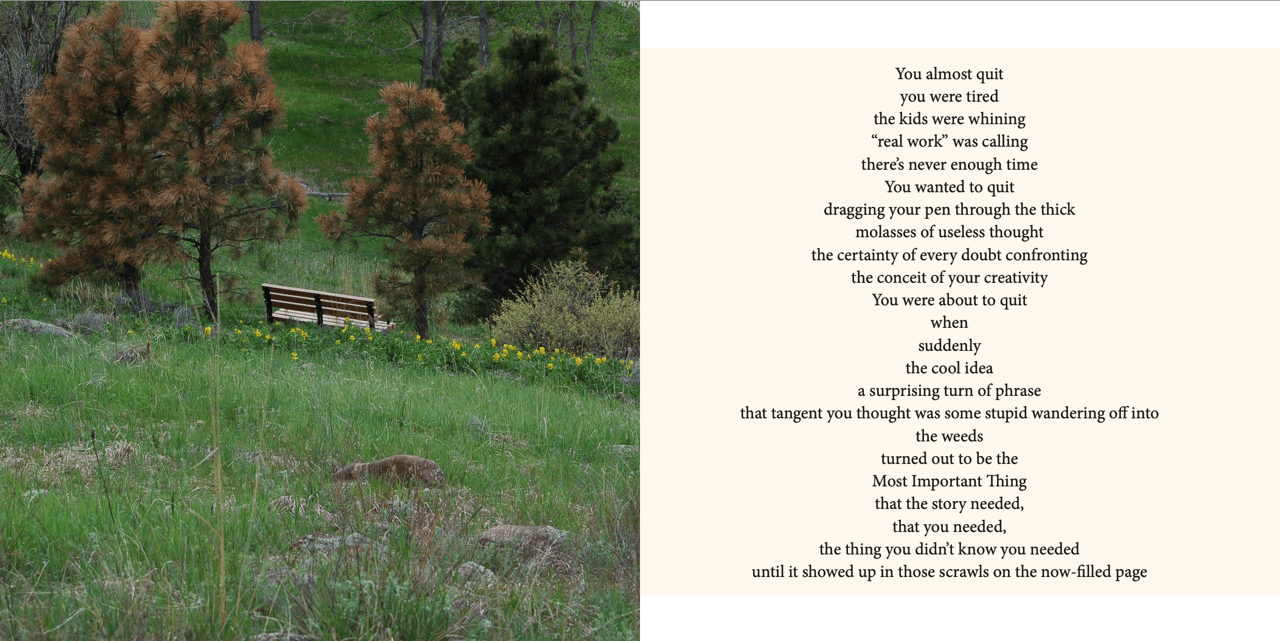 Sustaining Spirit, 2 pages, interior