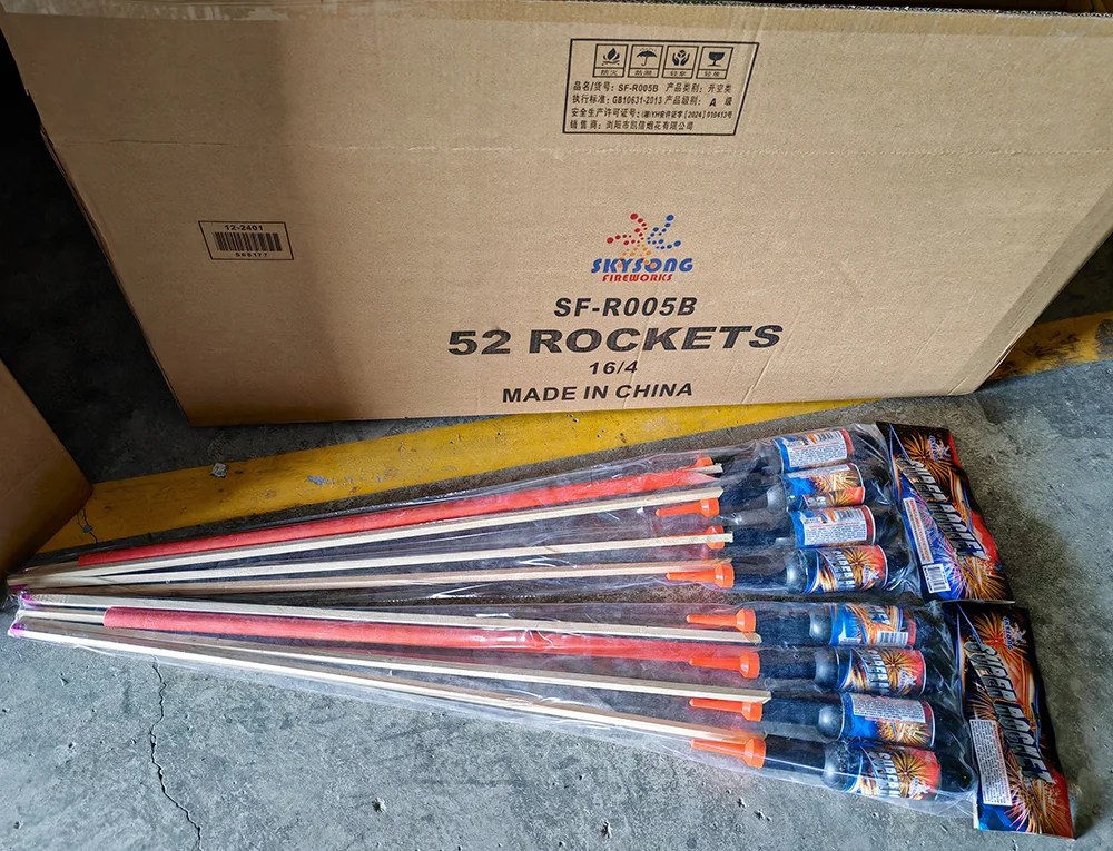 52mm Rocket - Skysong Fireworks