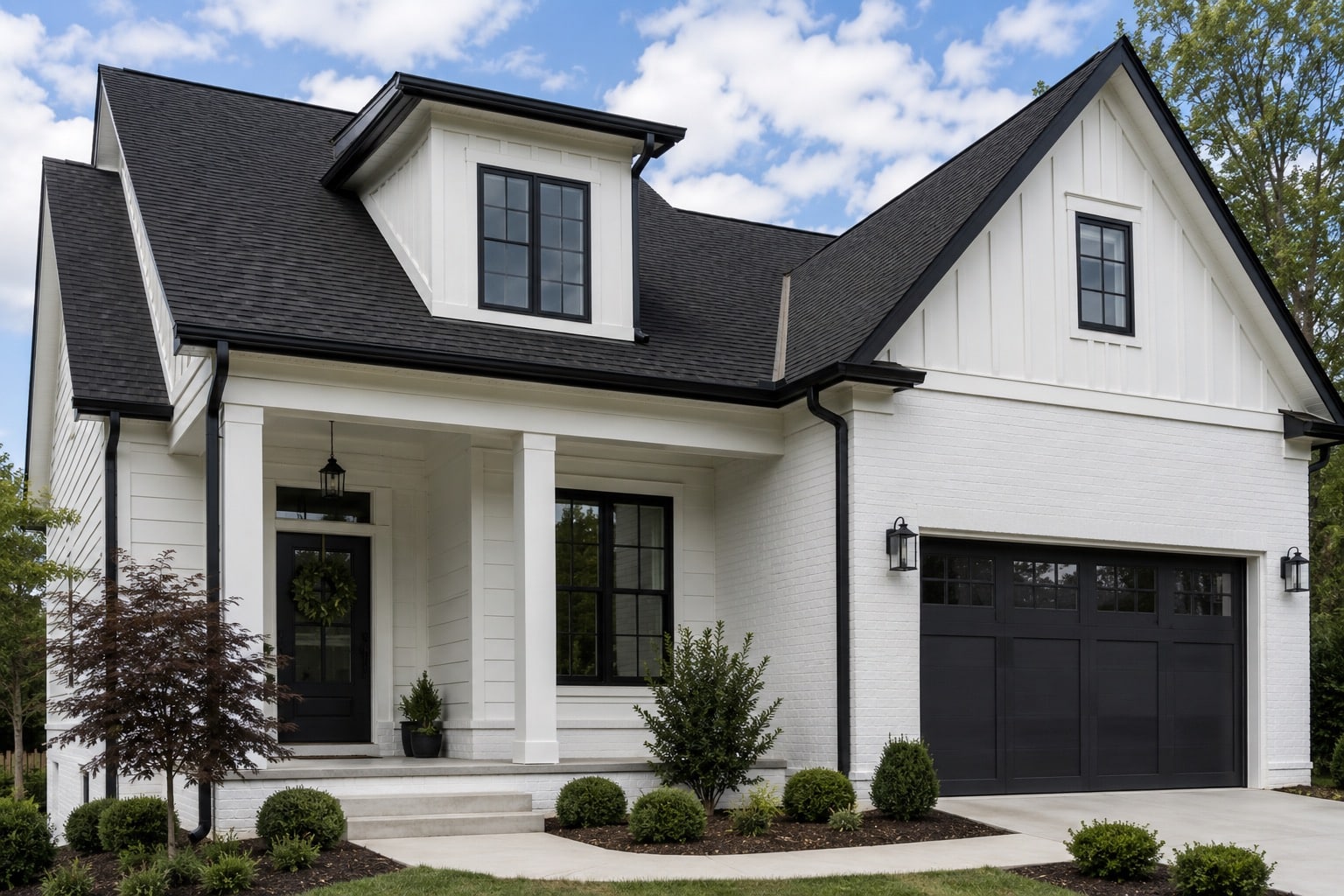 A Central Texas home with a newly completed roof