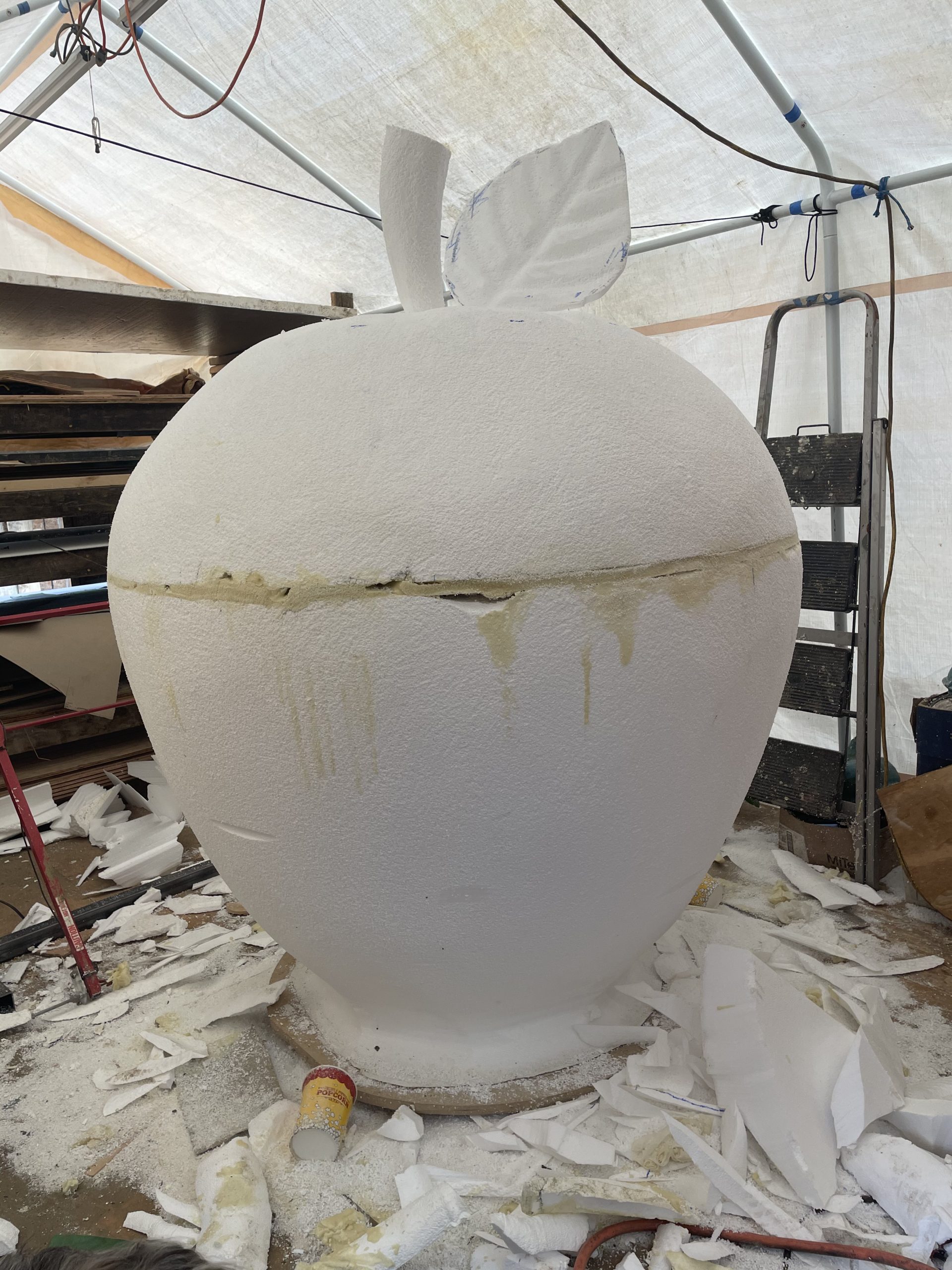 Giant apple