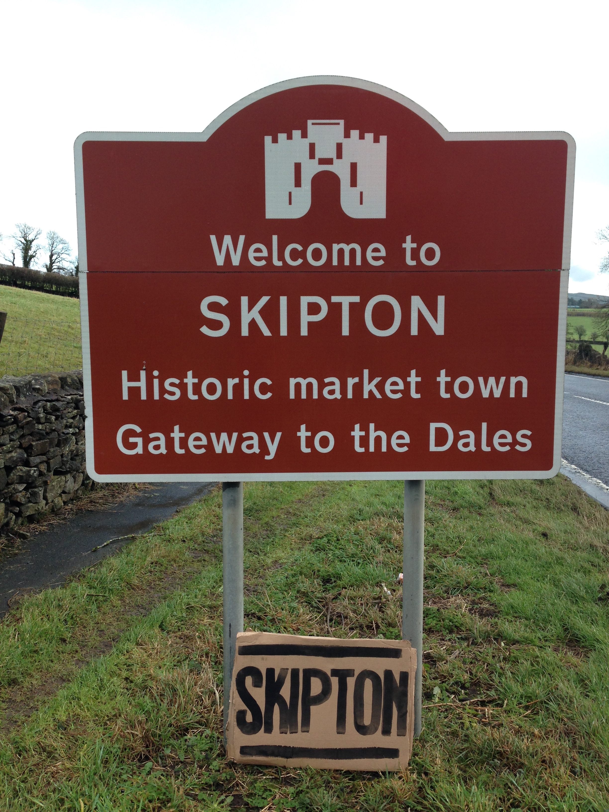 I guess my sign worked