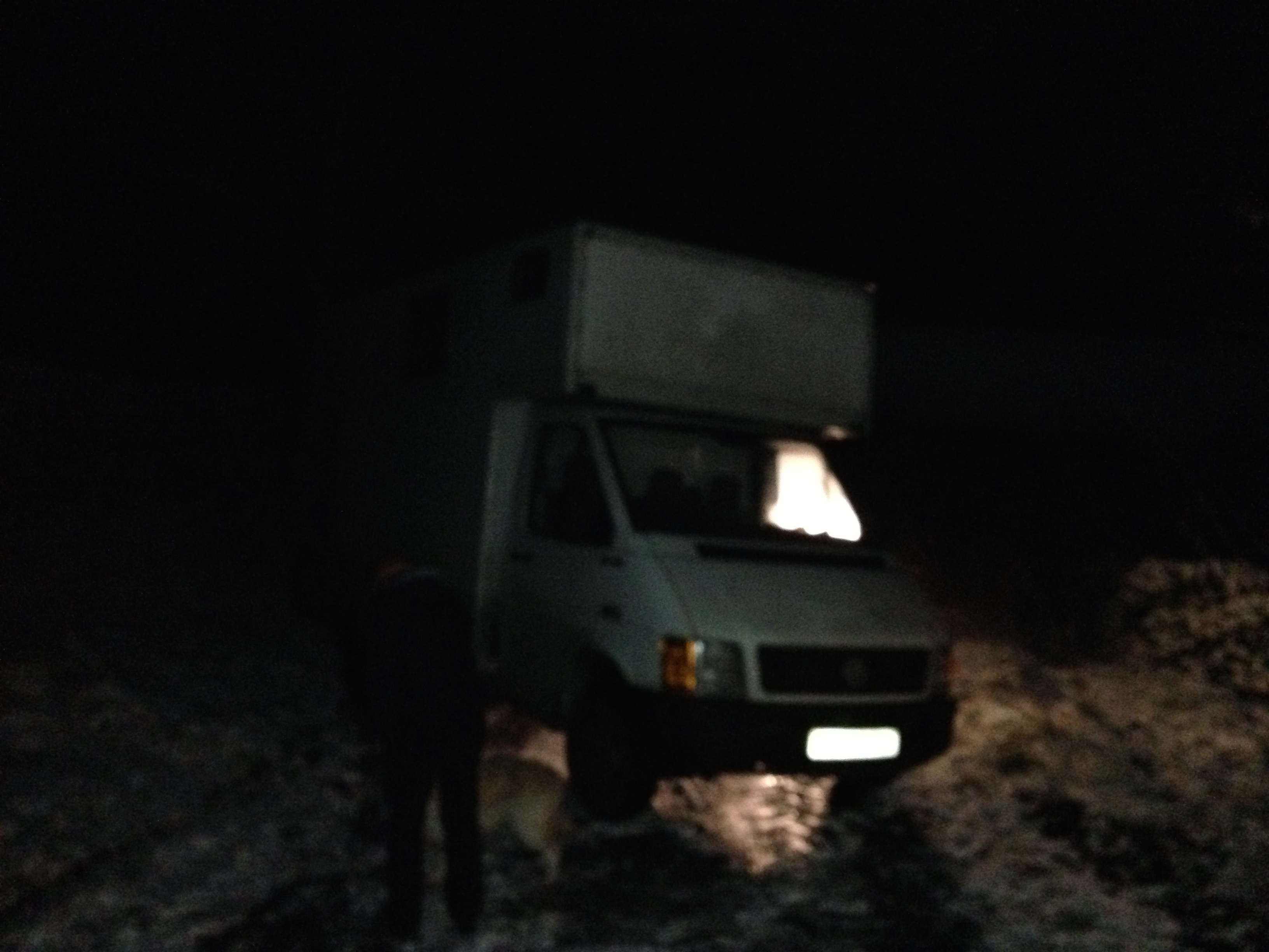 What a convenient spot for the night