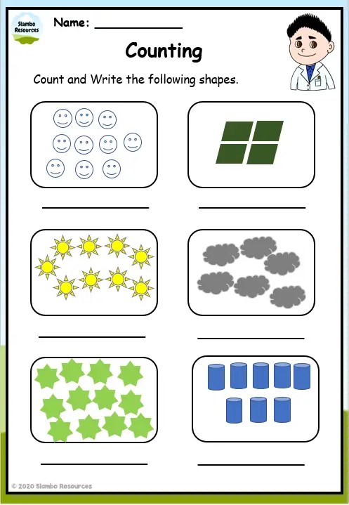 counting worksheets free printables math worksheets
