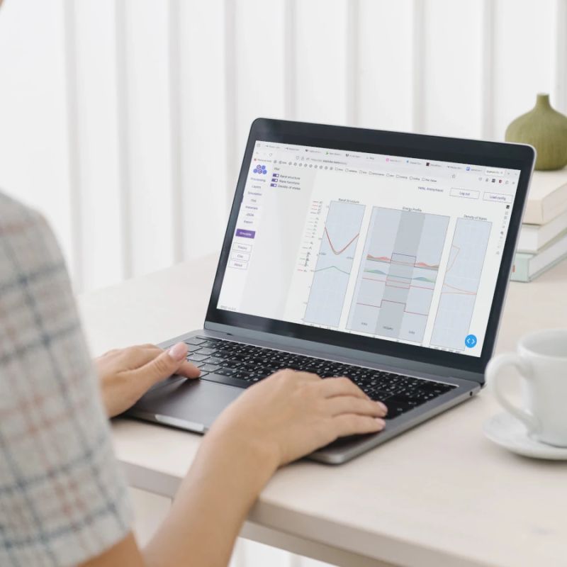 Quantumsim Quantum Microtubule Simulator - Premium Nature Art Gallery - Desktop