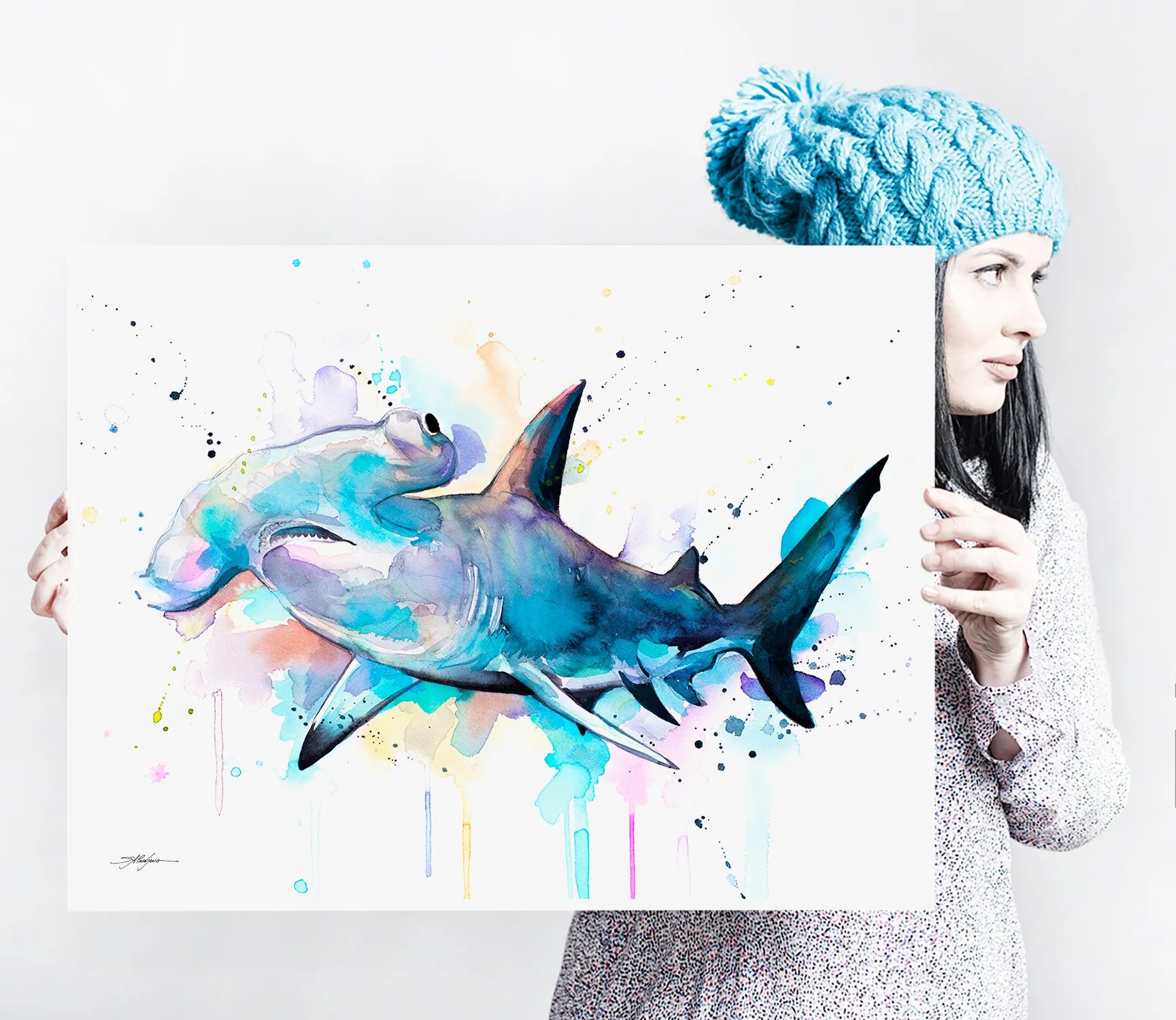 Hammerhead shark
