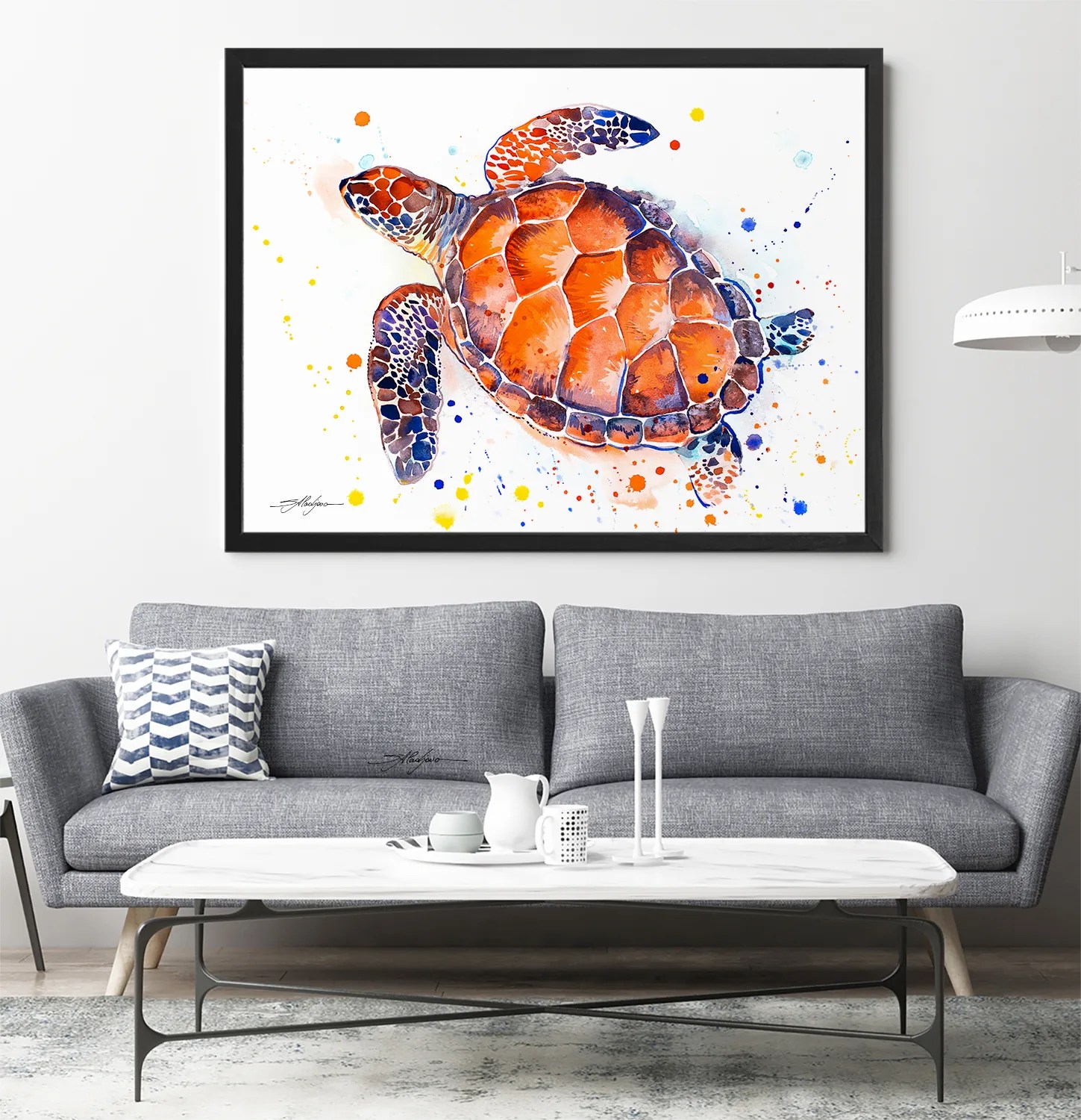 Hawksbill sea turtle