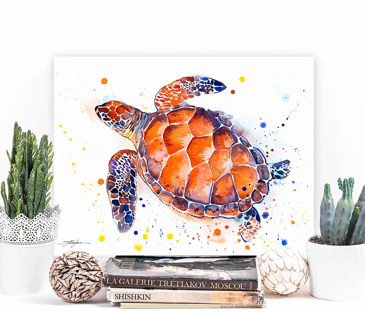 Hawksbill sea turtle
