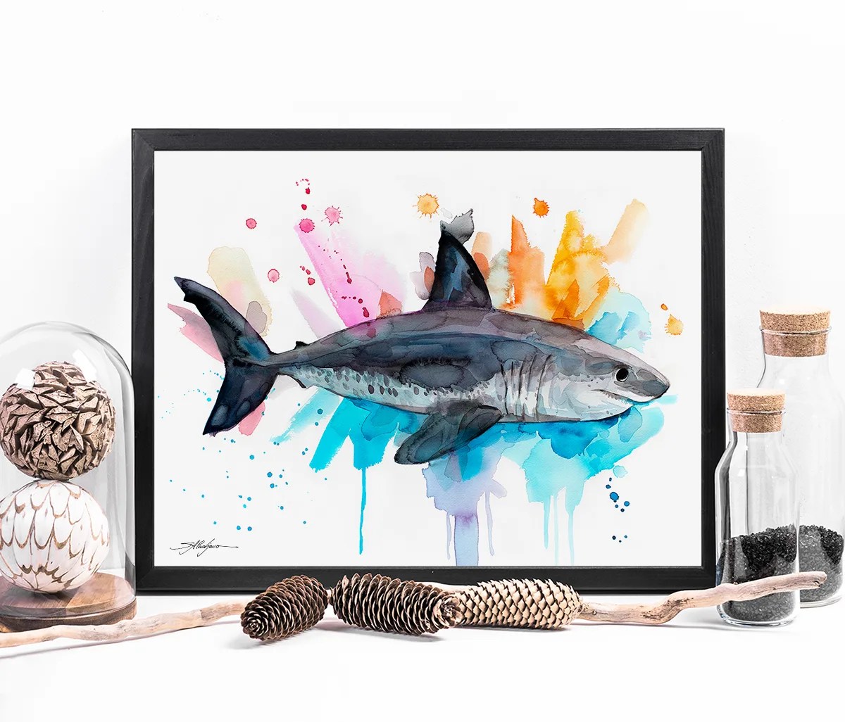 Salmon shark