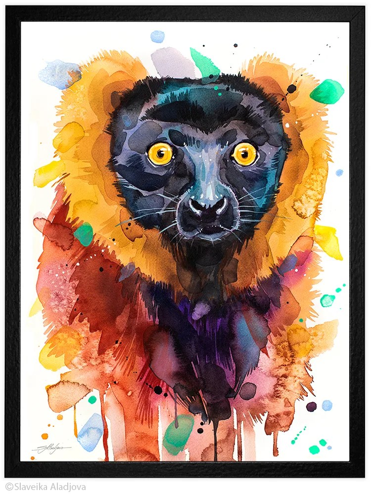 Red ruffed lemur