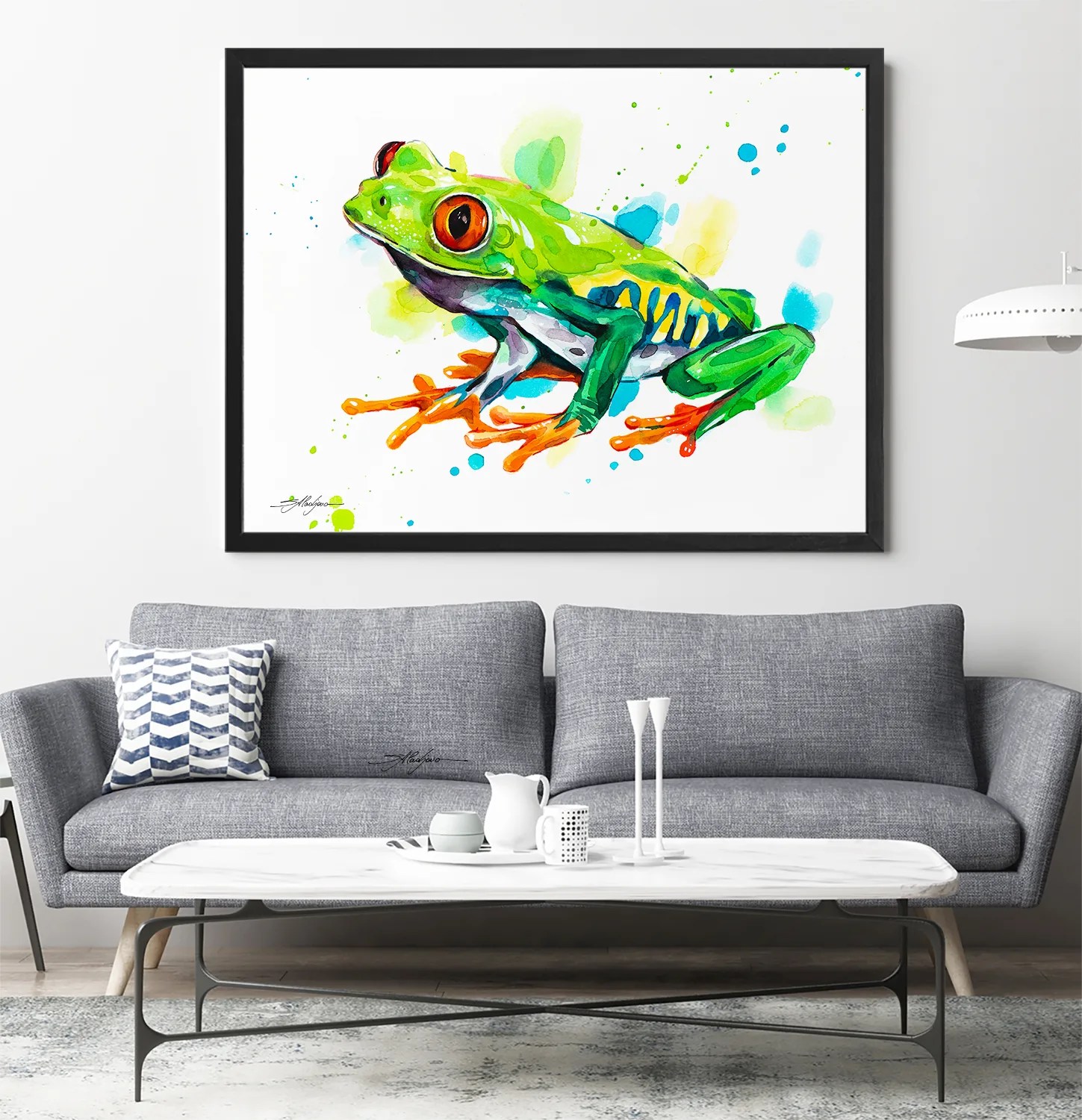 Red-eyed tree frog