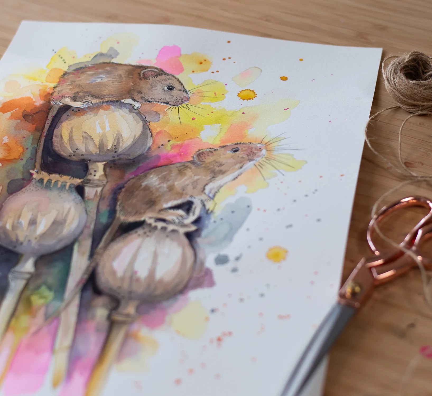 Harvest mouse