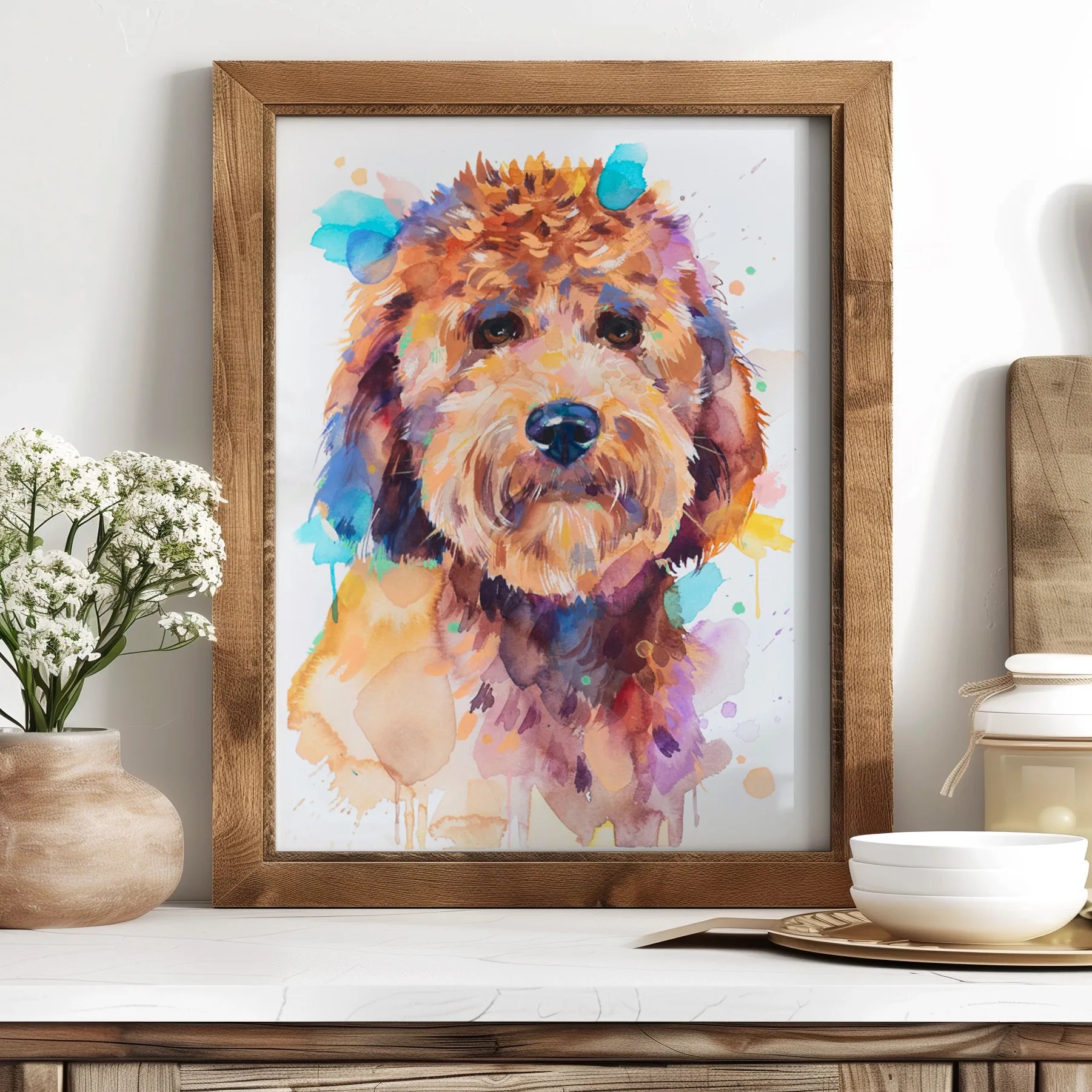 Goldendoodle dog