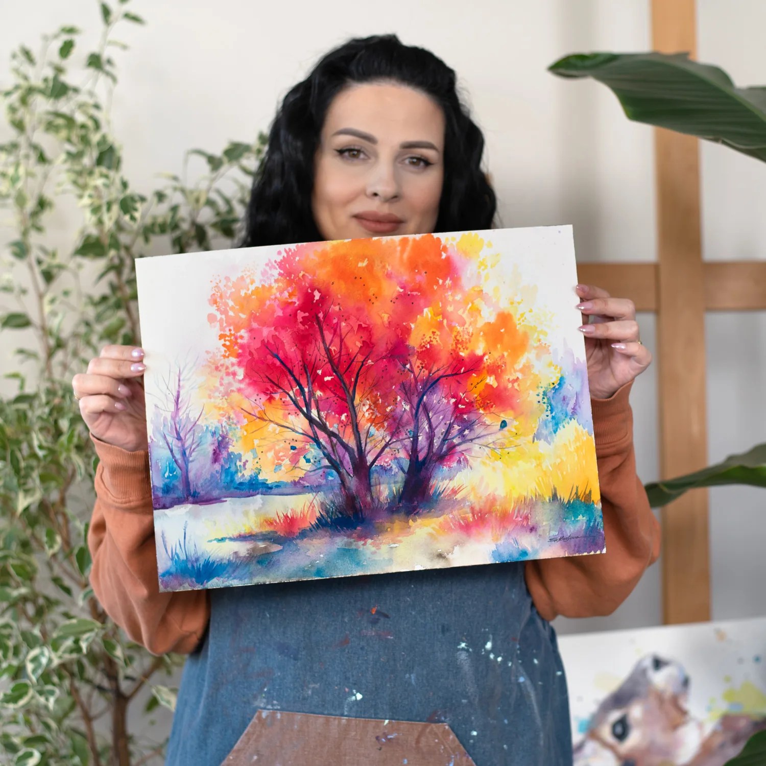 Colorful tree