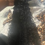Peruvian 100% Human Hair Bundles: 12A Water Wave Bundles With Frontal - Wet and Wavy Virgin Hair Including Curly, Loose Deep Wave, and Closure photo review
