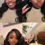 Brazilian Human Hair Body Wave Bundles with 4x4 Free Part HD Lace Closure - 100% Unprocessed Hair, Natural Color - Set of 3 Bundles photo review