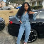Brazilian Virgin Hair Deep Wave Bundles with 4x4 HD Lace Closure and Baby Hair Set in Natural Color photo review