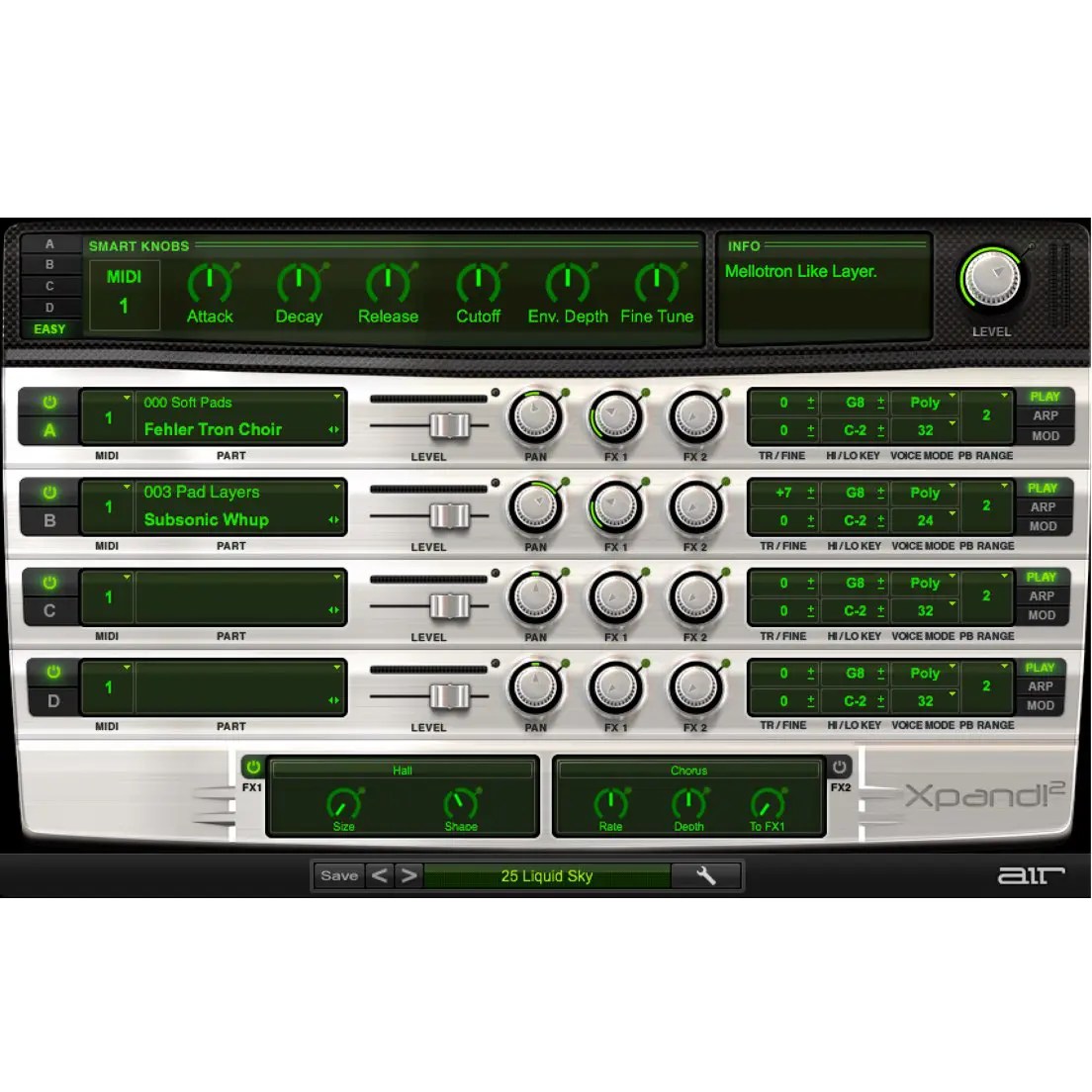 Air Music Technology 総合音源 Xpand 2 の使い方