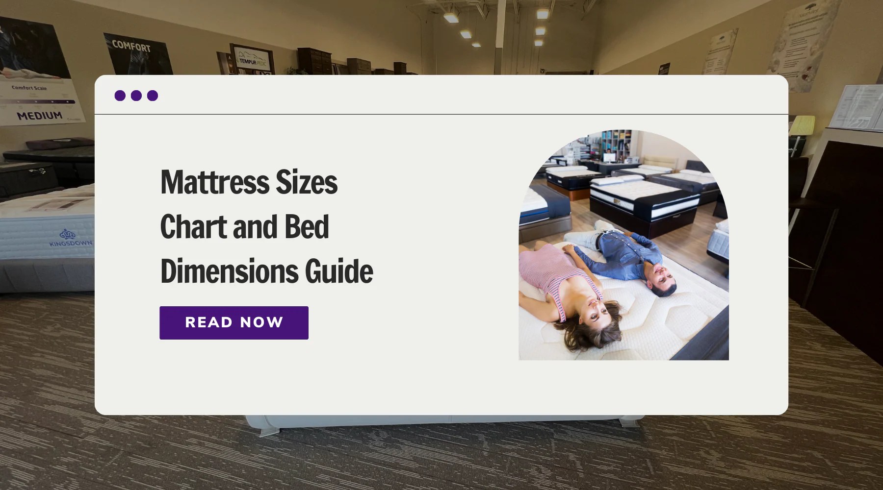 Mattress Sizes Chart And Bed Dimensions Guide Sleep Shop