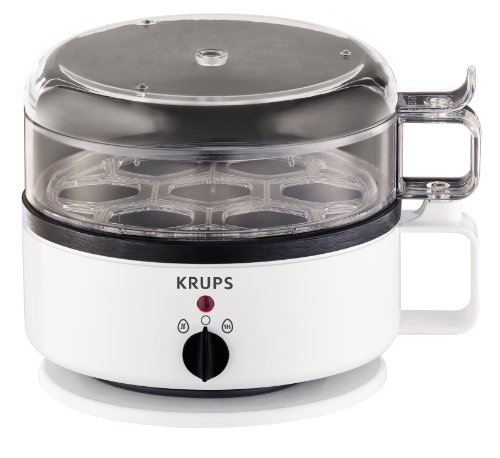 KRUPS F2307051 Egg Cooker, White