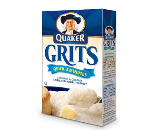 Quick Grits White Corn, 5-Pound Bags (Pack of 8)