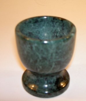 Evco Green Marble Collection Egg Cup